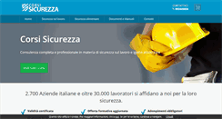 Desktop Screenshot of corsisicurezza.it